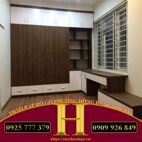 THÁO RÁP ĐỒ GỖ PHƯỜNG ĐÔNG HƯNG THUẬN