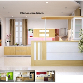 THIẾT KẾ THI CÔNG TỦ BẾP QUẬN 10